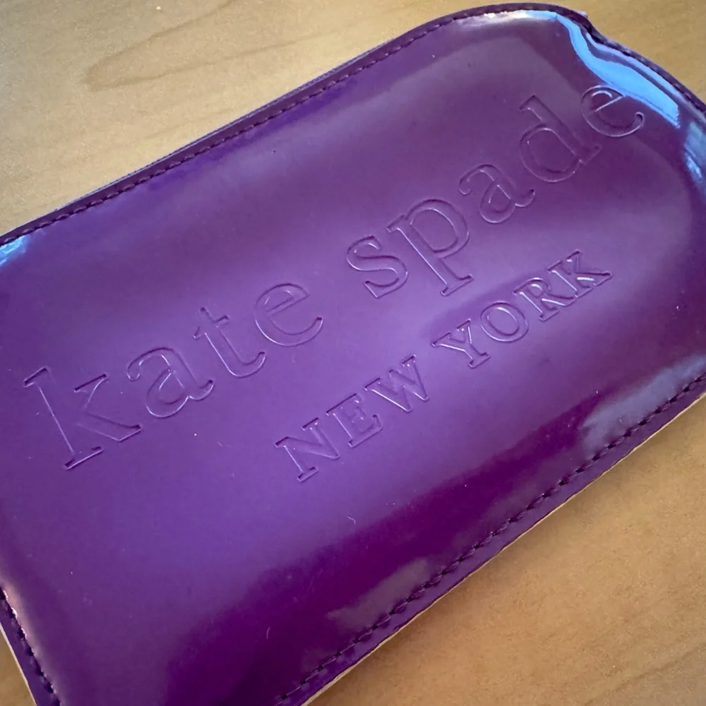 Kate Spade Vintage Purple Popsicle Flavor of the Month Coin Purse Keychain